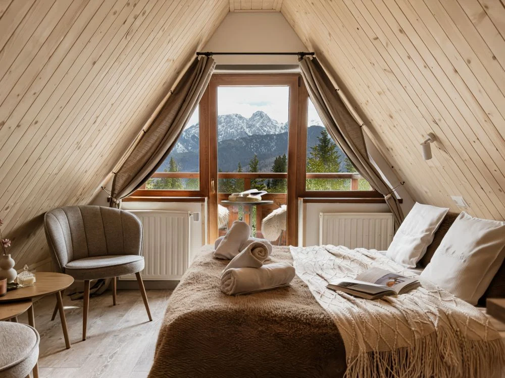 Pokój 2 os. z balkonem i widokiem na Tatry II piętro